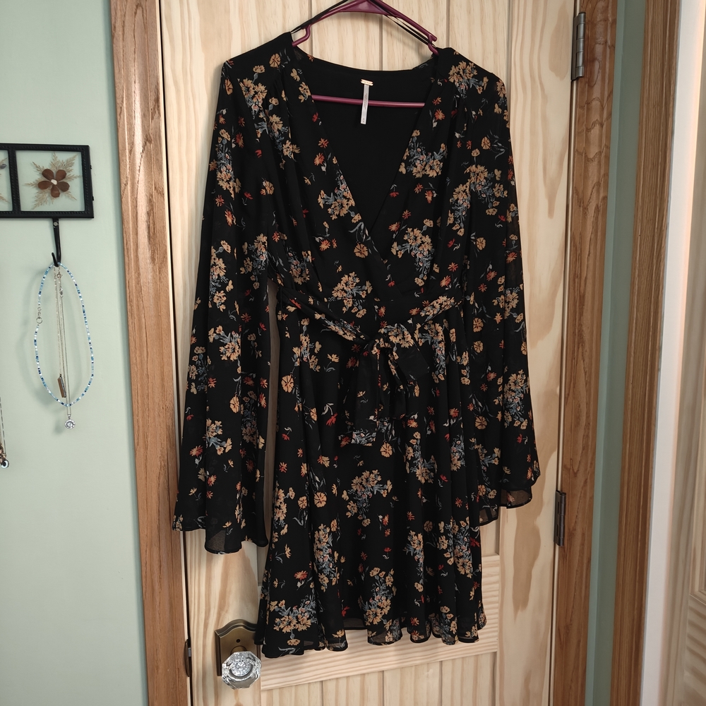 Free People Lilou Floral Print Dress